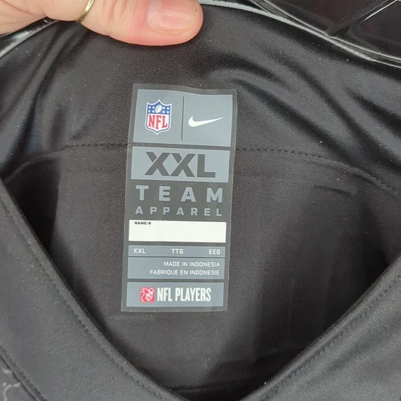 Nwot, Tyreek Hill Kansas City Chiefs black and gray NFL jersey 2x